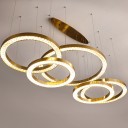 Loft Industry Modern - Rings Chandelier